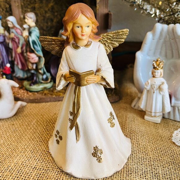Vintage 1950's angel tree topper - Picture 7 of 10